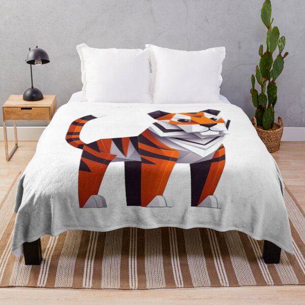 Item preview, Origami paper tiger, black orange and mighty designed and sold by DudzDesignz.