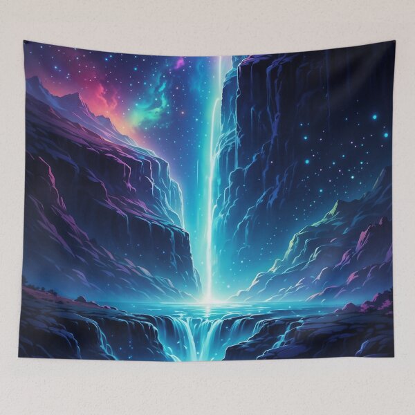 Item preview, Water pouring from the sky in space designed and sold by CreativPurpose.