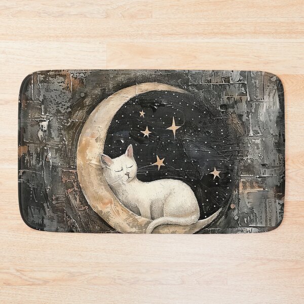 Item preview, Sleepy Moon Cat designed and sold by Elisabeth Lucas.