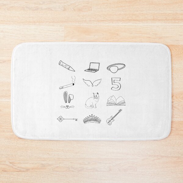 Item preview, Buffy the Vampire Slayer Minimalist Character Symbols - Black designed and sold by anya-jenkins.