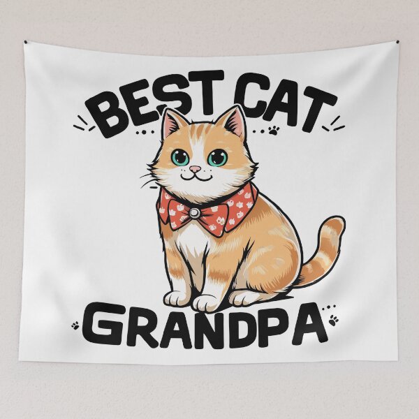 Item preview, Best Cat Grandpa designed and sold by Designowner.