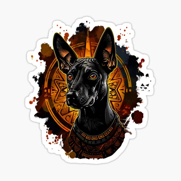 Item preview, Xoloitzcuintli_Urban_Art_22 - Arte callejero único de Xoloitzcuintli designed and sold by Xolo Merch.