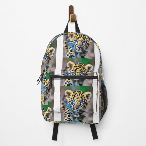 Item preview, Butterfly and Amur Leporad cub designed and sold by FitEnvy.
