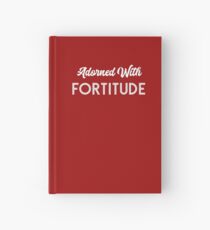 Cuaderno de tapa dura Regalos Delta Sigma Theta - Adornado con fortaleza