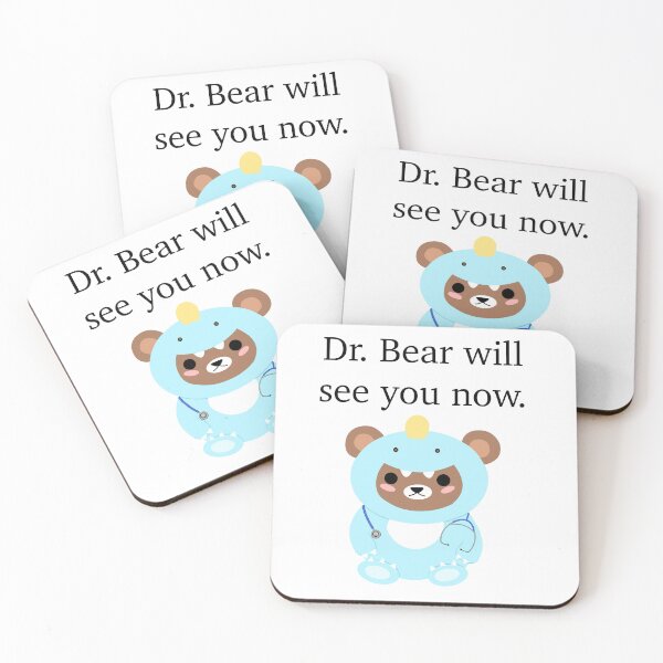 Item preview, Dr. Bear will see you now designed and sold by peachesandfizz.