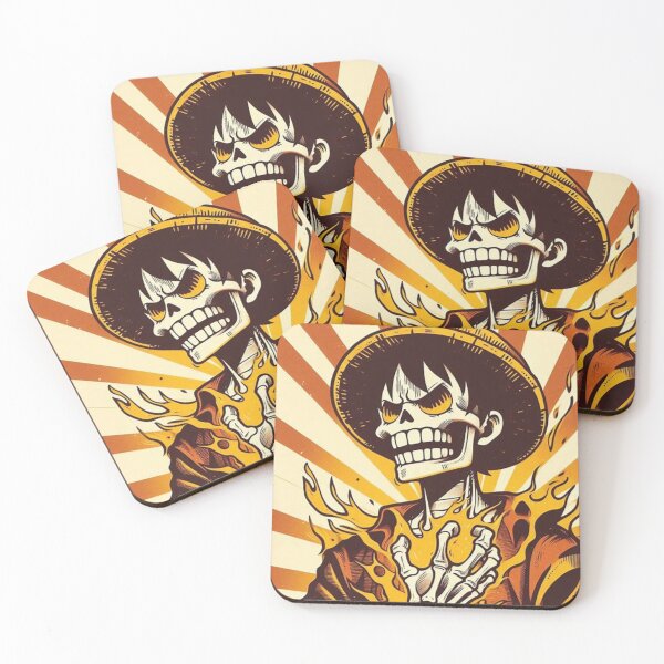 Item preview, Luffy on fire designed and sold by ArteGrafiko.