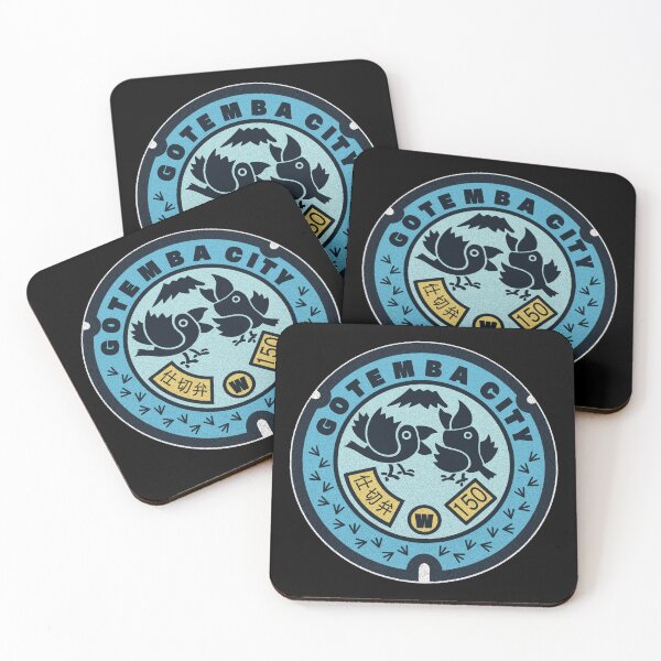 Item preview, Gotemba City Manhole Cover Art designed and sold by Musashi1996Art.