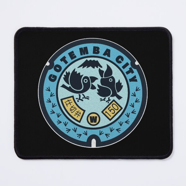 Item preview, Gotemba City Manhole Cover Art designed and sold by Musashi1996Art.
