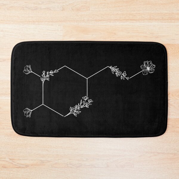 Item preview, Dopamine molecule floral designed and sold by Szkicerka.