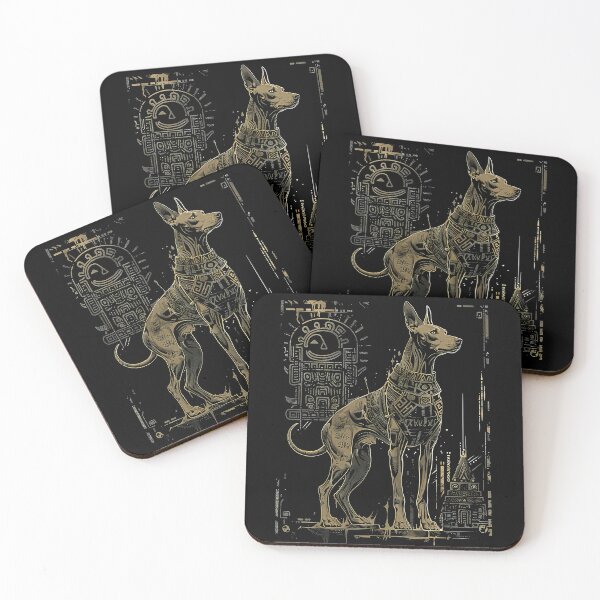 Item preview, Xoloitzcuintli_Urban_Art_06 - Unique Street Art of Xoloitzcuintli designed and sold by Xolo Merch.