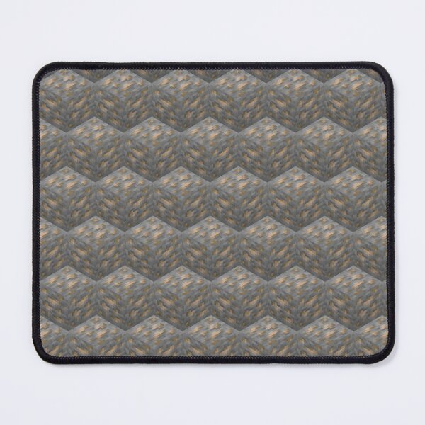 Item preview, Iron Ore Block Minecraft Pattern Texture designed and sold by Kubala Designs.