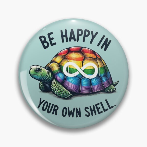 Item preview, Be happy in your own shell designed and sold by Vkinsify.