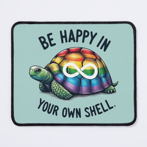 Item preview, Be happy in your own shell designed and sold by Vkinsify.