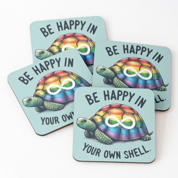 Item preview, Be happy in your own shell designed and sold by Vkinsify.