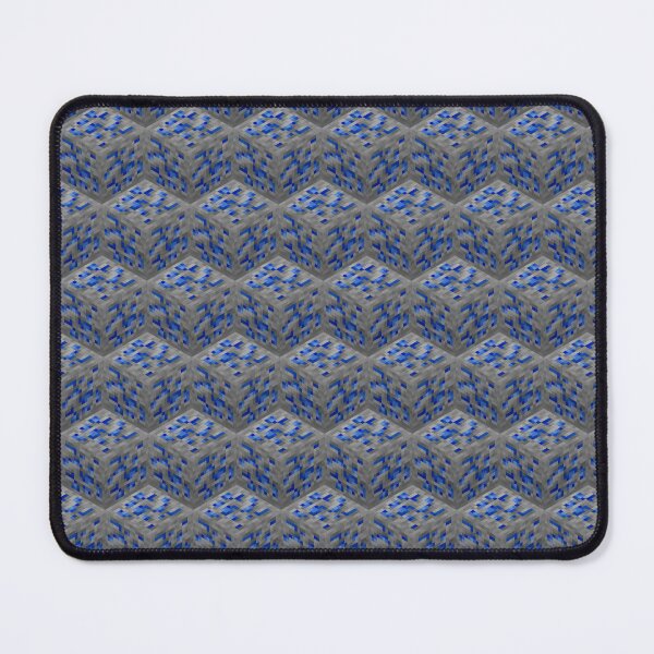 Item preview, Lapiz Ore Block Minecraft Pattern Texture designed and sold by Kubala Designs.