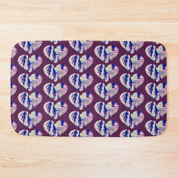 Item preview, Vibrant Chaos Marble Heart color option 9 designed and sold by ArtbyDLP.