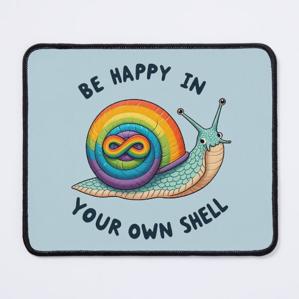 Item preview, Be happy in your own shell designed and sold by Vkinsify.