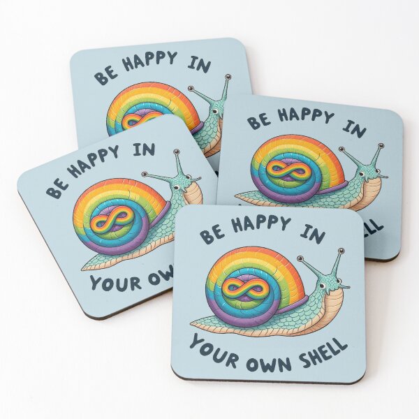 Item preview, Be happy in your own shell designed and sold by Vkinsify.