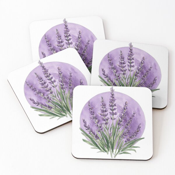 Item preview, Lavender watercolor designed and sold by onicaras.