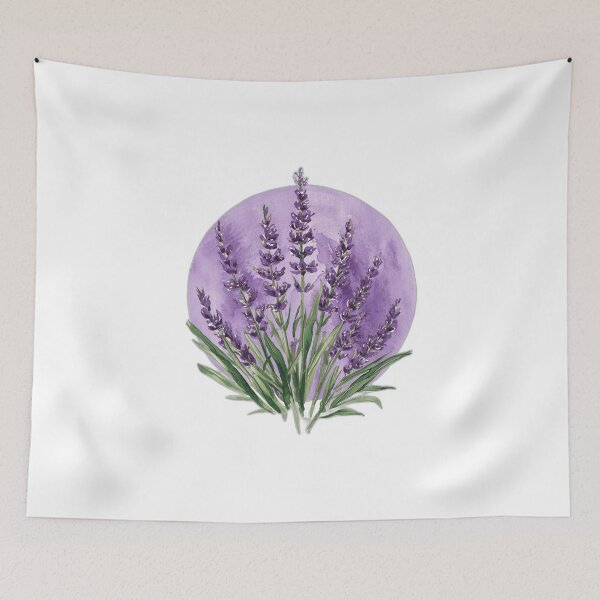 Item preview, Lavender watercolor designed and sold by onicaras.