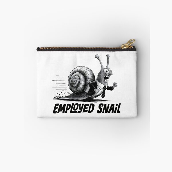 Item preview, Employed snail. Hand-drawn snail. Hurry up! designed and sold by Grygiel23.