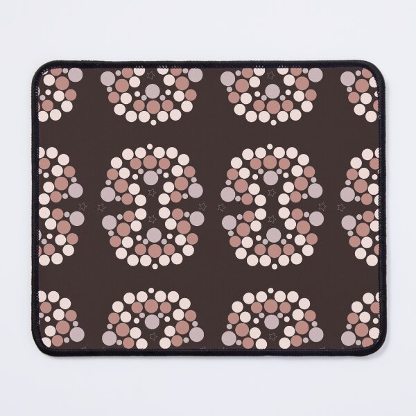 Item preview, Peach Dots and Stars, Peach Polka Dots, Ethnic Bandni Print, Peach Star designed and sold by Art Shimmers.