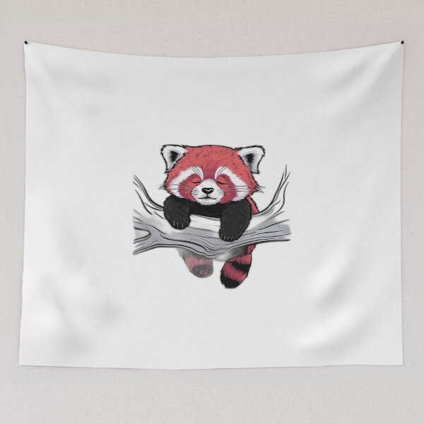 Item preview, Tired Red Panda designed and sold by onicaras.