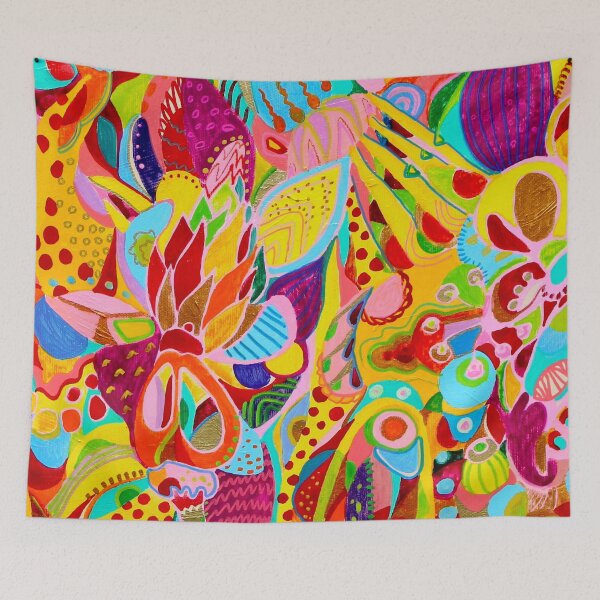 Item preview, 299. Box with Flowers: A Vibrant Celebration of Color and Form designed and sold by Veera Zukova.