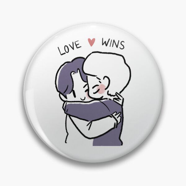 Item preview, El amor gana chicos gay abrazos designed and sold by Simon Ip.