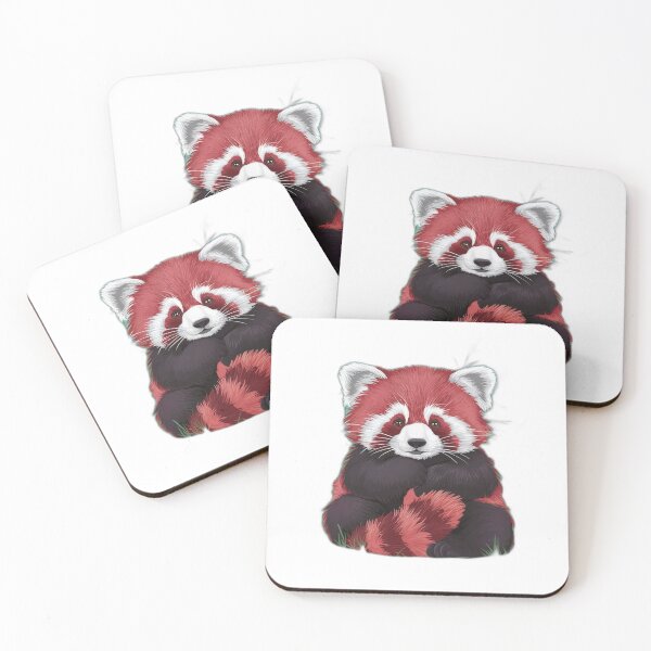 Item preview, Tired Red Panda designed and sold by onicaras.