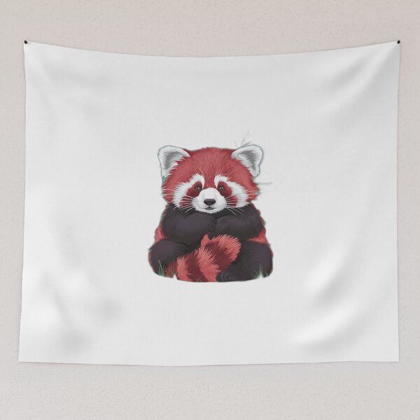 Item preview, Tired Red Panda designed and sold by onicaras.