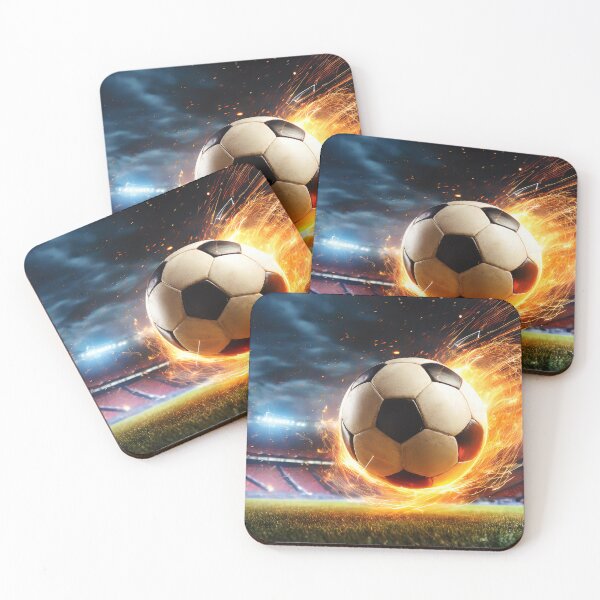 Item preview, Soccer ball with fire effect and sparks designed and sold by stevanovicigor.