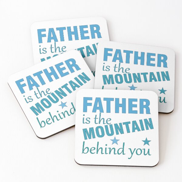 Artikelvorschau, Für Papa ist der Vater der Berg hinter dir entworfen und verkauft von FilizDesigner.