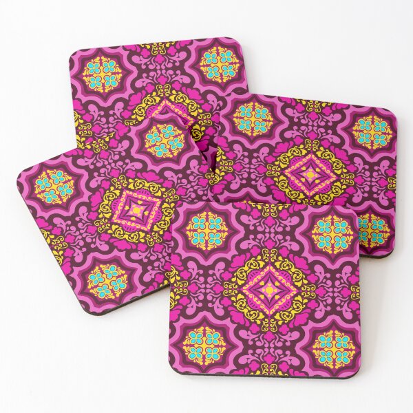 Artikelvorschau, Original Design-Pink Tile Series-Royal Mandala entworfen und verkauft von ultkitty.