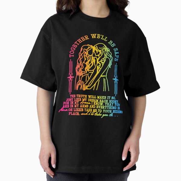 Item preview, 'Together We'll Be Safe' (Lizzie the Musical, #3 Pan Flag) design designed and sold by Stagey Aesthetics.