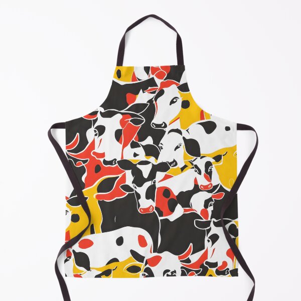 Item preview, Cows modern colour blocks designed and sold by Folksy Living.