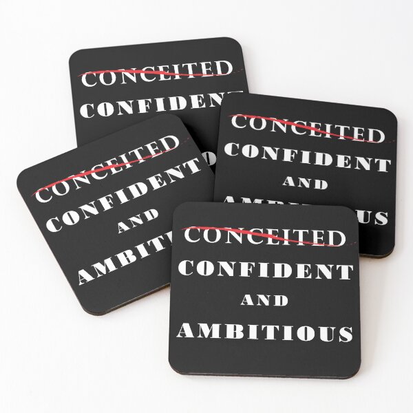 Item preview, Conceited - No, Confident and Ambitious,  designed and sold by ART-HOME-PAWS.