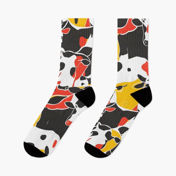 Item preview, Cows modern colour blocks designed and sold by Folksy Living.