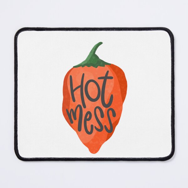 Item preview, Hot Mess Habanero Pepper designed and sold by gingercatcrafts.