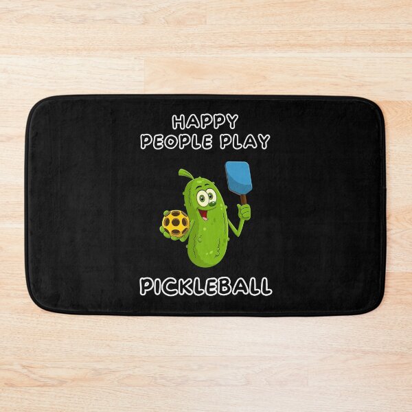 Item preview, Happy People Play Pickleball, Fun Pickle Character designed and sold by impressionofmel.