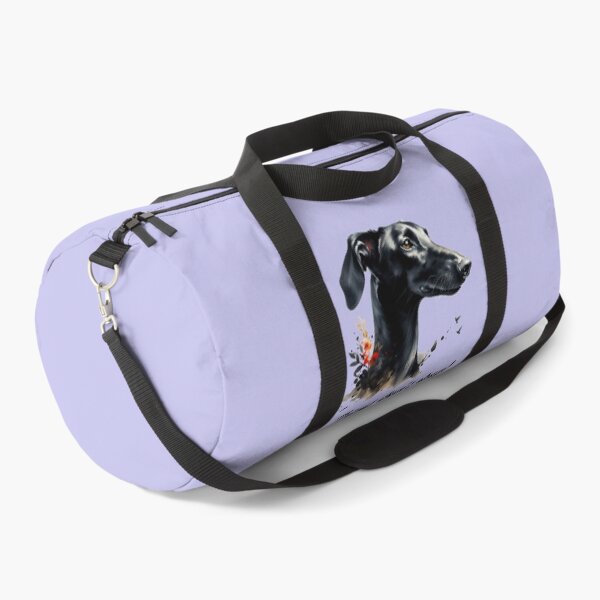Item preview, Adopt, don't shop! - Black Galgo Español in watercolor designed and sold by Berlini.