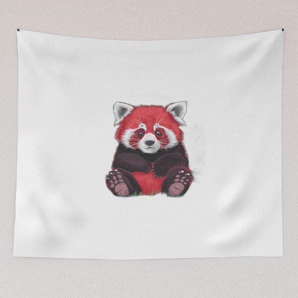 Item preview, Tired Red Panda designed and sold by onicaras.