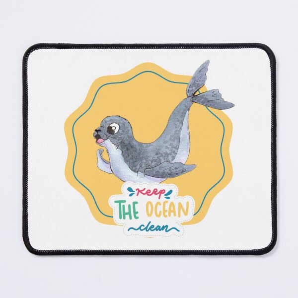 Item preview, keep the ocean clean designed and sold by Chouetteplanete.