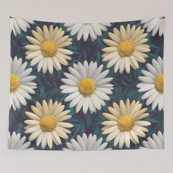 Item preview, Charming daisies witcute white petals vibrant yellow  designed and sold by FocusedArt.