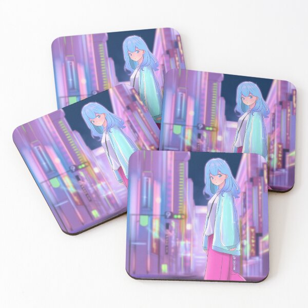 Item preview, ANIMEGIRL WALKING IN THE CITY designed and sold by skedel88.