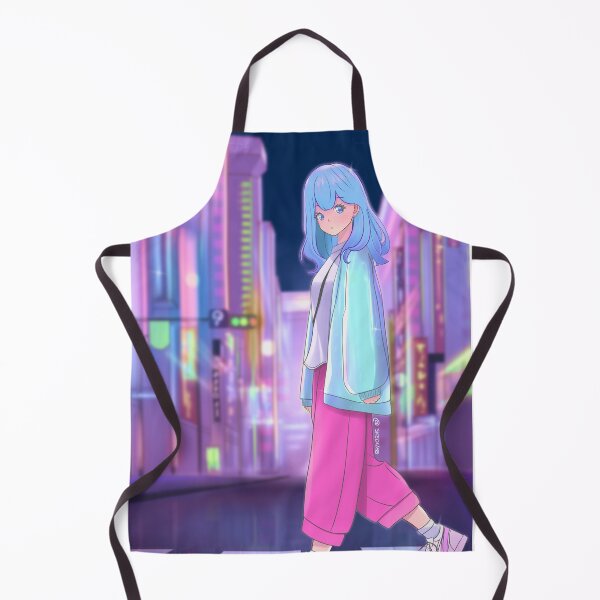 Item preview, ANIMEGIRL WALKING IN THE CITY designed and sold by skedel88.