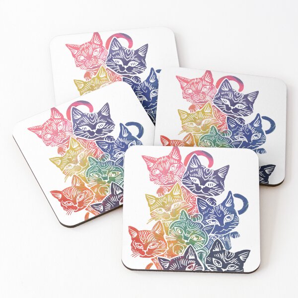 Item preview, Rainbow Cat Stack designed and sold by wyntera.