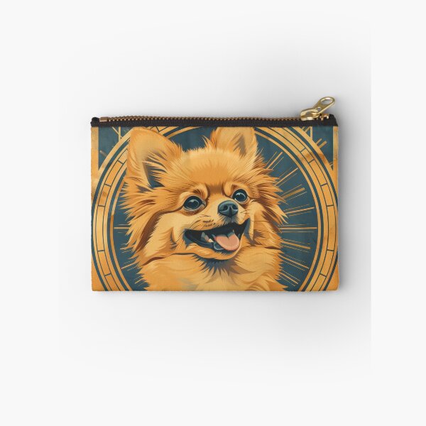 Item preview, Art Deco Pomeranian designed and sold by ArtWildCreate.