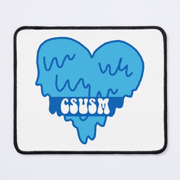 Item preview, CSUSM Cal State San Marcos Heart designed and sold by kkosmicki.