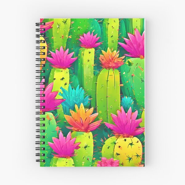 Item preview, Vibrant Cactus Spike Patterns designed and sold by Health And Fitness Posts e-Store.